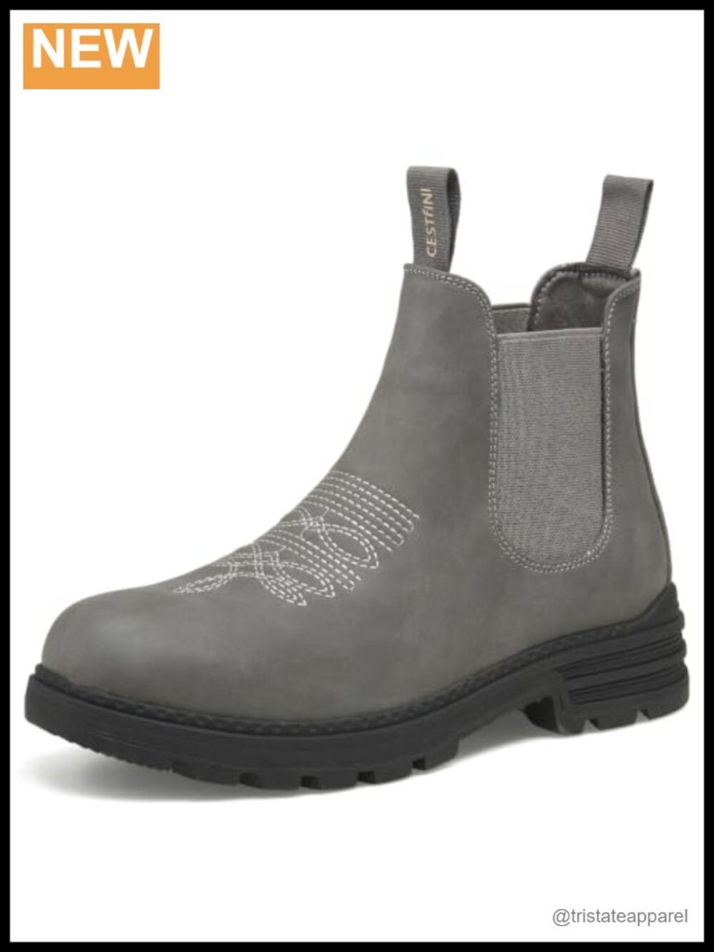 Lightweight Leather Chelsea Hiking Boots for Women - Ankle High, Water Resistant
